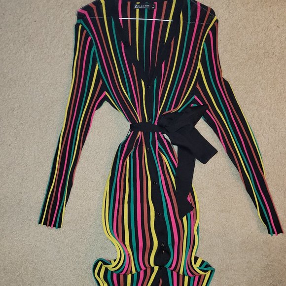 Black Multi-Color Dress - Picture 3 of 3